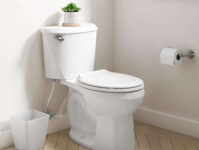 Reliant 12 in. Rough In 2-Piece 1.28 GPF Single Flush Round Toilet with Slow Close Seat in White